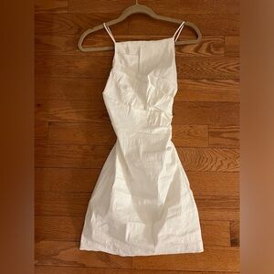 White Zara Mini Dress Size S